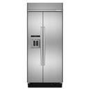 KitchenAid Stainless Steel 48-1/4 in. 29.5 cu. ft. Side-By-Side Refrigerator