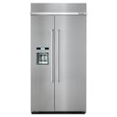 KitchenAid PrintShield&trade; Stainless Steel 42-1/4 in. 25 cu. ft. Side-By-Side Refrigerator 