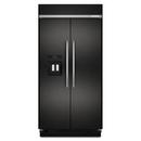 48-1/4 in. 29.5 cu. ft. Side-By-Side Refrigerator in PrintShield™ Black Stainless Steel