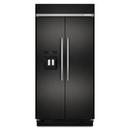 KitchenAid PrintShield&trade; Black Stainless Steel 48-1/4 in. 29.5 cu. ft. Side-By-Side Refrigerator 