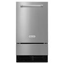 17-7/8 in. 35 lbs. Ice Maker in Stainless Steel