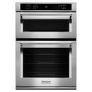 30 in. 6.4 cu. ft. Combo Oven in Stainless Steel