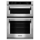 KitchenAid Stainless Steel 30 in. 6.4 cu. ft. Combo Oven 