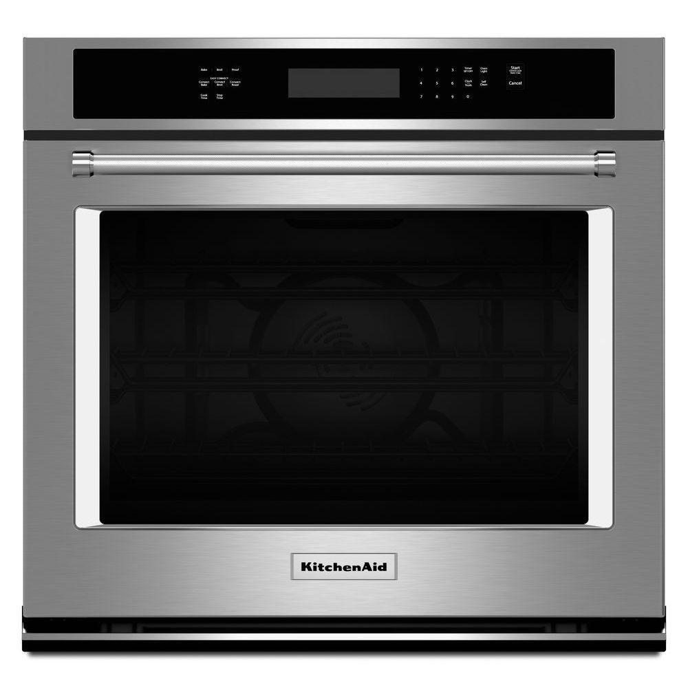 KitchenAid Stainless Steel 27 in. 4.3 cu. ft. Single Oven 
