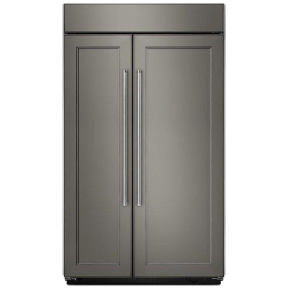 KitchenAid Panel Ready 48-1/4 in. 30 cu. ft. Side-By-Side Refrigerator 