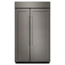 KitchenAid Panel Ready 42-1/4 in. 25.5 cu. ft. Side-By-Side Refrigerator 