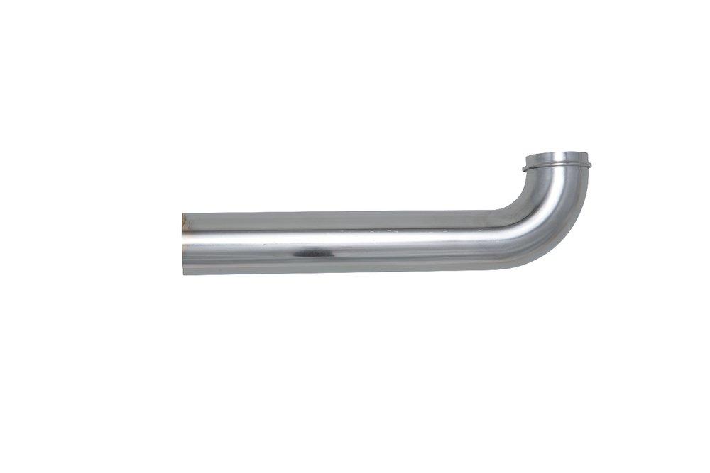 PROFLO&reg; Polished Chrome 9 in. Wall Bend Tube 