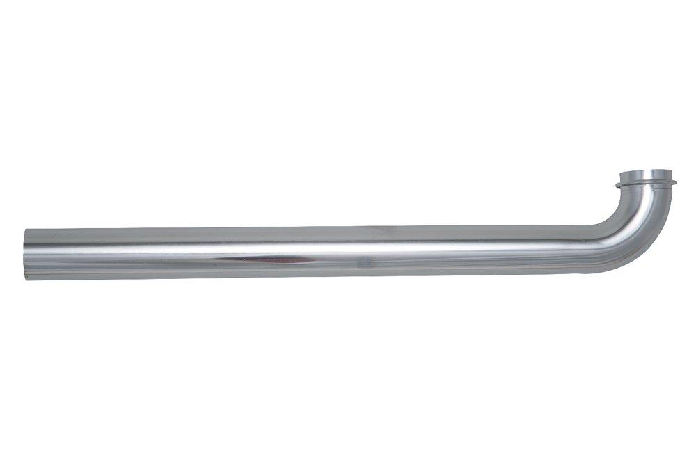 PROFLO&reg; Chrome 17 ga Flanged Wall Bend in Chrome 