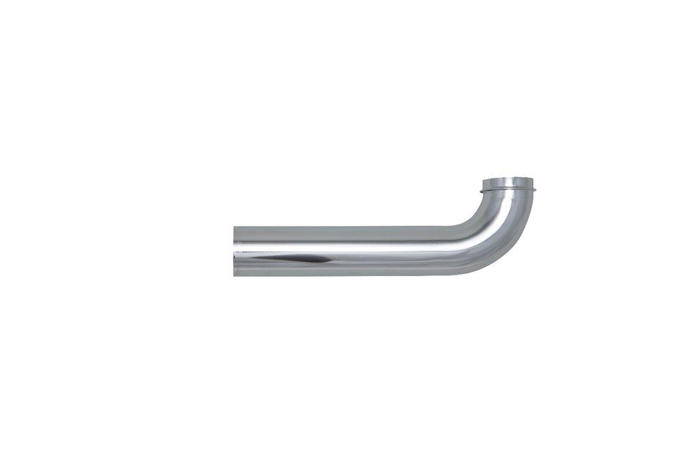 PROFLO&reg; Polished Chrome 7 in. Wall Bend Tube 
