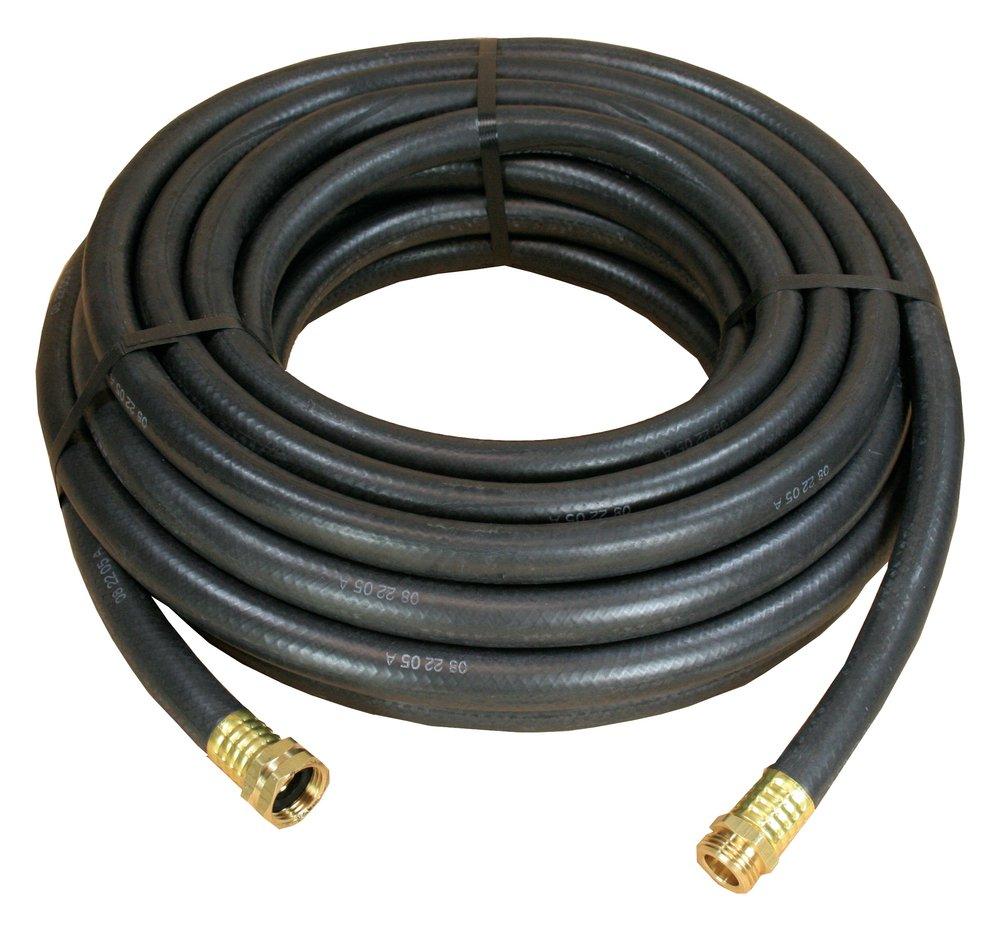 Abbott Rubber Co Inc Black NPSH Rubber Heavy Duty Water Hose 