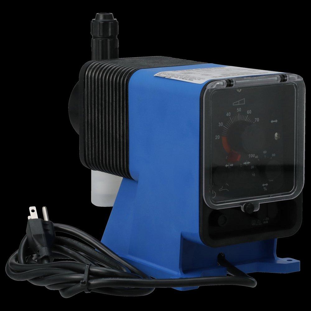 Pulsafeeder 115V ID Tube x OD Tube 110 psi PVC Metering Pump 