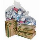 47 x 43 in. 1.1 mil 56 gal Polyethylene Trash Bag in White (Pack of 100)