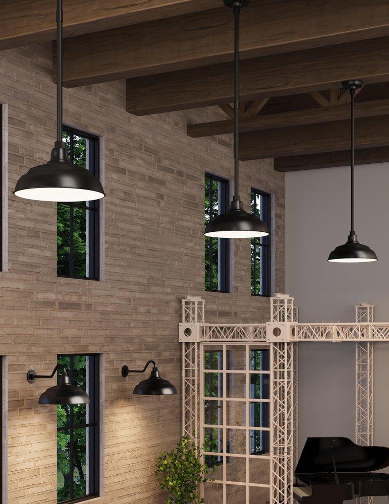 Millennium Lighting Satin Black Goose Neck Light Accessory 