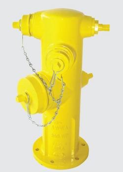 2-1/2 x 4 in. Assembled Fire Hydrant