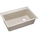 Elkay Bisque 33 x 22 in. No Hole Composite Single Bowl Drop-in Kitchen Sink 