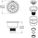 Elkay White 33 x 22 in. No Hole Composite Single Bowl Drop-in Kitchen Sink 