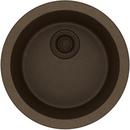 Elkay Mocha 18-1/8 x 18-1/8 in. Drop-in and Undermount Bar Sink 