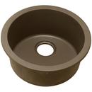 Elkay Mocha 18-1/8 x 18-1/8 in. Drop-in and Undermount Bar Sink 