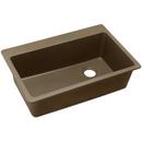 Elkay Mocha 33 x 22 in. No Hole Composite Single Bowl Drop-in Kitchen Sink 