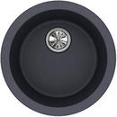 Elkay Dusk Grey 18-1/8 x 18-1/8 in. Drop-in and Undermount Bar Sink 