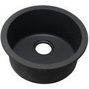 Elkay Black 18-1/8 x 18-1/8 in. Drop-in and Undermount Bar Sink 