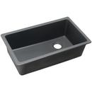 Elkay Dusk Grey 33 x 18-3/4 in. No Hole Composite Single Bowl Undermount Kitchen Sink 