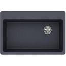 Elkay Dusk Grey 33 x 22 in. No Hole Composite Single Bowl Drop-in Kitchen Sink 