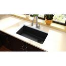 Elkay Black 33 x 18-3/4 in. No Hole Composite Single Bowl Undermount Kitchen Sink 