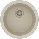 Elkay Bisque 18-1/8 x 18-1/8 in. Drop-in and Undermount Bar Sink 