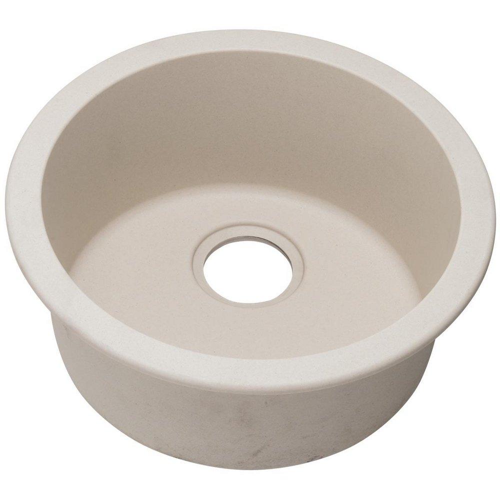 Elkay Bisque 18-1/8 x 18-1/8 in. Drop-in and Undermount Bar Sink 