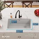 Elkay White 33 x 18-3/4 in. No Hole Composite Single Bowl Undermount Kitchen Sink 