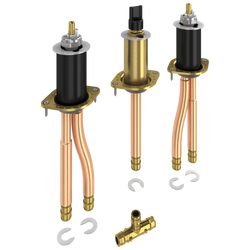 1/2 in. OD Copper Deck Mount Roman Tub Faucet Valve