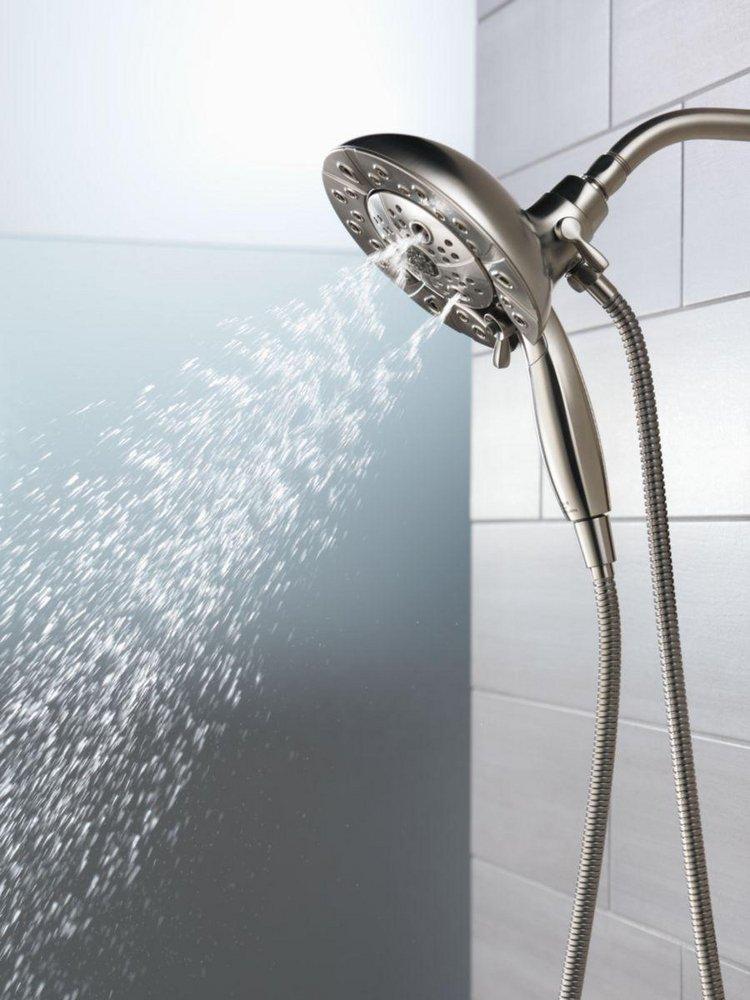 Delta Faucet Brilliance&reg; Stainless Multi Function Hand Shower 