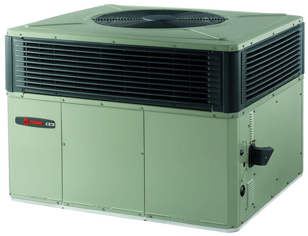 Trane R-410A Two-Stage Spine Fin Convertible Commercial Natural Gas Packaged Gas/Electric Unit 