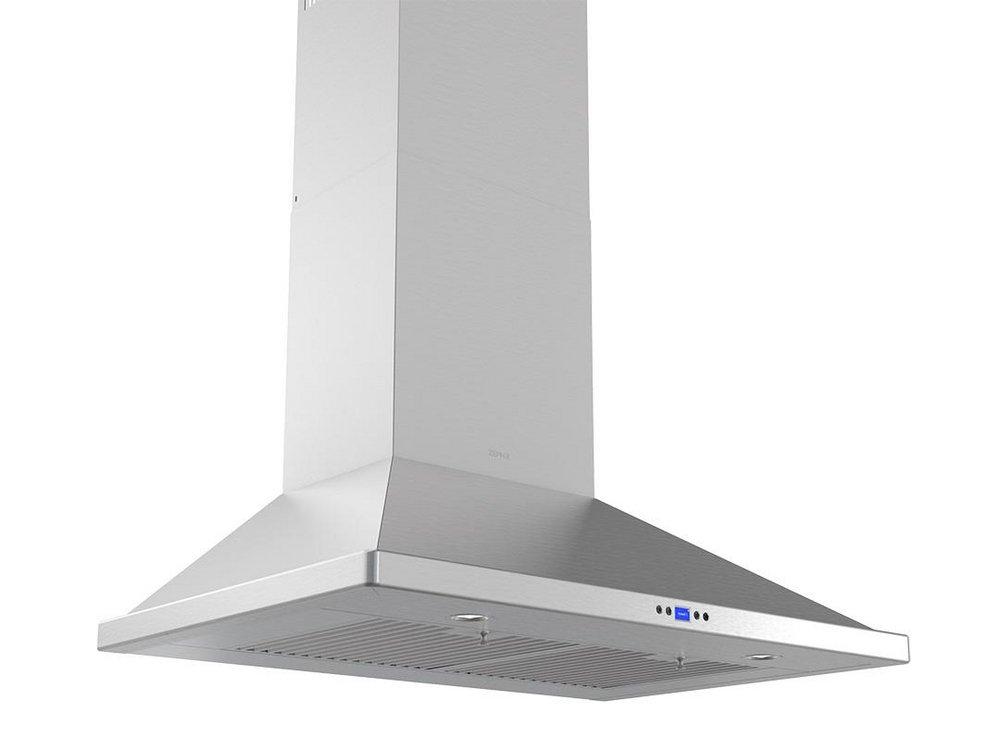 Zephyr Stainless Steel Wall Mount Range Hood in Stainless Steel 