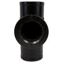 Black Spigot x Spigot x FNPT NH-119 Domestic Cast Iron Sanitary Tee 