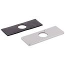 7 in. Metal Escutcheon and Gasket Kit in Chrome