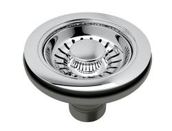 Basket Strainer in Polished Chrome (Less Pop-Up)