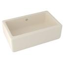 Shaws Parchment 30 x 18 in. Fireclay Single Bowl Farmhouse Kitchen Sink 
