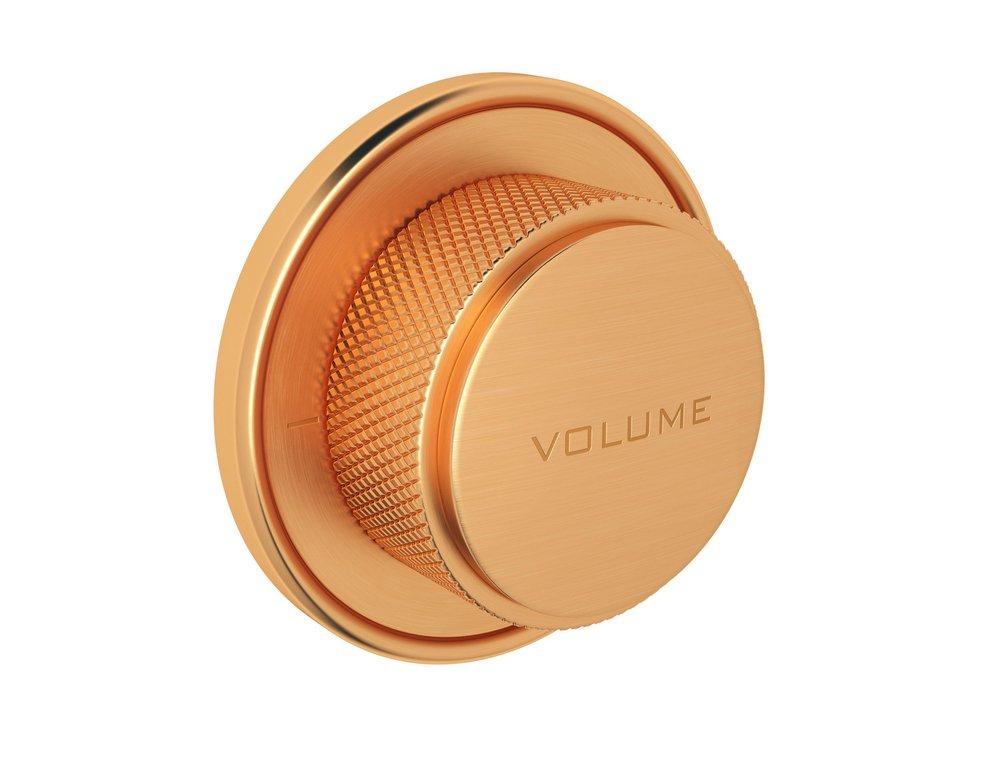 ROHL&reg; Satin Gold Single Handle Bathtub & Shower Faucet (Trim Only) 