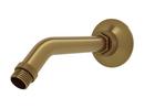 ROHL&reg; French Brass Wall Mount Shower Arm 