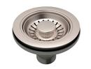 ROHL&reg; Satin Nickel 3-1/2 in. Basket Strainer 