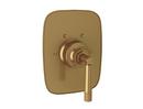 Single Handle Bathtub & Shower Faucet in French Brass (Trim Only)