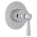 3-Way Diverter Valve Trim with Single Cross Handle in Polished Chrome