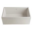 30 x 18 in. Fireclay Single Bowl Farmhouse Kitchen Sink in Parchment