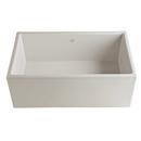 Shaws Parchment 30 x 18 in. Fireclay Single Bowl Farmhouse Kitchen Sink 