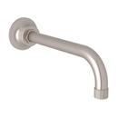 ROHL&reg; Satin Nickel 8-7/8 in. Brass Tub Spout for 1-120R Valve 
