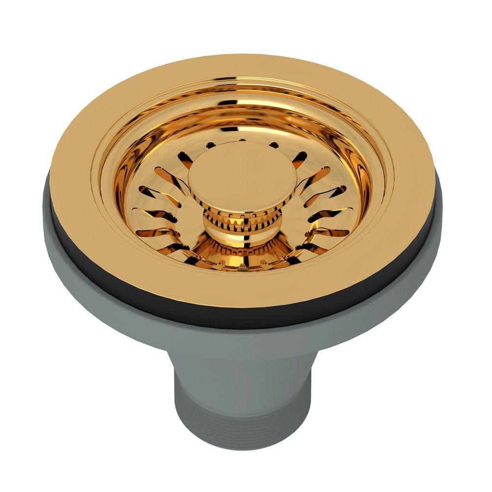 ROHL&reg; Italian Brass 3-1/2 in. Basket Strainer 
