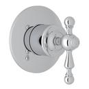 Tub and Shower Diverter Valve with Single Lever Handle in Polished Chrome