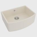 29-7/8 x 20-7/8 in. Fireclay Single Bowl Farmhouse Kitchen Sink in Parchment